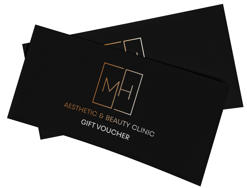 Gift Vouchers for MH Aesthetics. Buy a special gift such as facials in Sutton Coldfield for a loved one